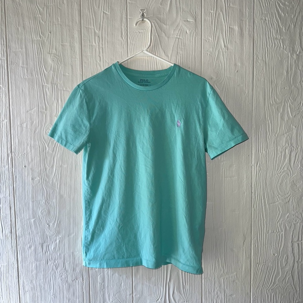 Polo by Ralph Lauren Men's Turquoise Tee